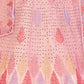 Rajwada Pink Georgette Embroidered Semi Stitched Lehenga With Unstitched Blouse for Women