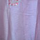 Rajwada Light Pink Mirror Work Embroidered Saree with Unstitched Blouse for Women
