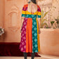 Rajwada Multicolor printed Rayon Stitched Kurti For Women