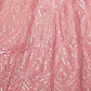 Rajwada Pink Net Embellished Semi Stitched Lehenga With Unstitched Blouse for Women