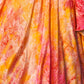 Rajwada - Pink and Yellow Stitched Lehenga