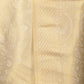 Rajwada Off White Gold Thread Woven Silk Blend Saree with Unstitched Blouse for Women