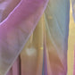 Rajwada Multicolor Printed Organza Saree with Unstitched Blouse for Women