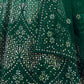 Rajwada Green Net Embroidered Semi Stitched Lehenga With Unstitched Blouse for Women