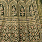 Rajwada Green Organza Blend Embroidered Semi Stitched Lehenga With Unstitched Blouse for Women