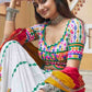 Rajwada Multicolor Rayon Embroidered Stitched Lehenga With Blouse For Women