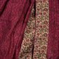 Rajwada Purple Printed Chiffon Saree Without Blouse for Women