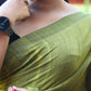 Rajwada Green Cotton  Saree  With Unstitched Blouse for Women