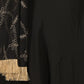 Rajwada Black Embroidered Stitched Fit and Flare Georgette Kurta Set for Womem