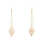 Rajwada Off White Faux Pearls Embellished Long Neck Piece For Women