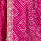 Rajwada Pink Georgette Embroidered Saree For Women