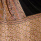 Rajwada Black And Gold Silk Blend Printed Elegant Saree For Women