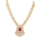 Rajwada Gold Choker Bridal Neck Piece Set For Women