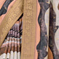 Rajwada Multicolour Silk Blend Woven Printed Saree For Women