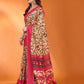 Rajwada Multicolor Silk Blend Printed Saree For Women