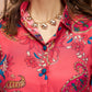 Rajwada Pink Linen Printed Stitched Co-Ord Set For Women