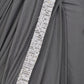 Grey Silk Blend Embellished Saree