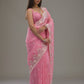 Rajwada Pink Crush Embroidered Saree For Women