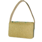 Rajwada Golden Jute Embellished Clutch For Women
