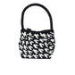 Rajwada Black Polyester Embellished Clutch For Women