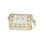 Rajwada White Suede Embellished Clutch For Women