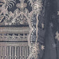 Rajwada Grey Georgette Embroidered & Cutwork Semi-Sitched Kurta Set For Women