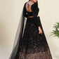 Rajwada - Black Sequins Lehenga