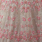 Rajwada Off White Embroidered Soft Net Semi Stitched Lehenga With Blouse For Women