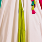 Rajwada Multicolor Viscose Cotton Embroidered Semi-Stitched Lehenga Choli For Women