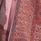 Rajwada Pink Silk Blend Woven Saree With Unstitched Blouse For Women