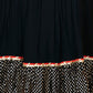 Rajwada Black Embroidered Rayon Stitched Kurti For Women