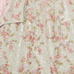 Rajwada Cream Embroidered Soft Net Semi Stitched Lehenga With Blouse For Women