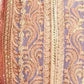 Rajwada Lavender Georgette Embroidered Semi-Stitched Kurta Set For Women