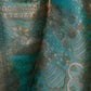 Rajwada Blue Silk Blend Woven Saree With Unstitched Blouse For Women