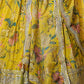 Rajwada Yellow Organza Printed Stitched Lehenga For Women