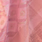 Rajwada Pink Linen Woven Saree With Unstitched Blouse for Women