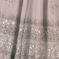 Rajwada Lilac Faux Georgette Printed Gown For Women