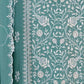 Rajwada Sky Blue Chinon Embroidered Semi-Stitched Kurta Set For Women