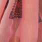 Rajwada Peach Tissue Printed Saree With Unstitched Blouse For Women