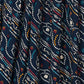 Rajwada Navy Blue Printed Rayon Stitched Kurti For Women