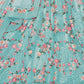 Rajwada Sea Green Embroidered Soft Net Semi Stitched Lehenga With Blouse For Women