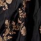 Rajwada Black Silk Blend Embroidered Lehenga For Women