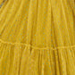 Rajwada Mustard Chinon Embellished Stitched Lehenga With Stitched Blouse For Women
