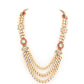 Rajwada Women Red & Gold Kundan Jewellery Set