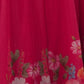 Rajwada Pink Georgette Printed Stitched Kurta Set For Women