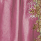 Rajwada Pink Tissue Embellished Saree For Women