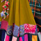 Rajwada Multicolor Rayon Printed Stitched Lehenga With Blouse For Women