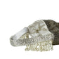 Rajwada Silver Suede Embellished Potli For Women