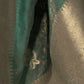 Rajwada Green Organza Woven Saree With Unstitched Blouse For Women
