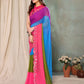 Rajwada Multicolor Georgette Embroidered Saree For Women